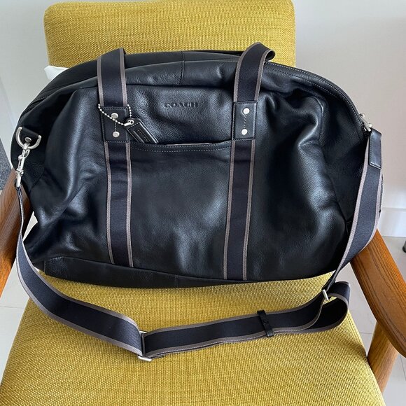 Coach Leather Duffle Bag - Picture 1 of 5